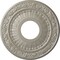 Ekena Millwork Nadia Ceiling Medallion (Fits Canopies up to 4 7/8"), 12 1/8"OD x 3 5/8"ID x 7/8"P, Pearl White CM12NAPWS - alternate 1